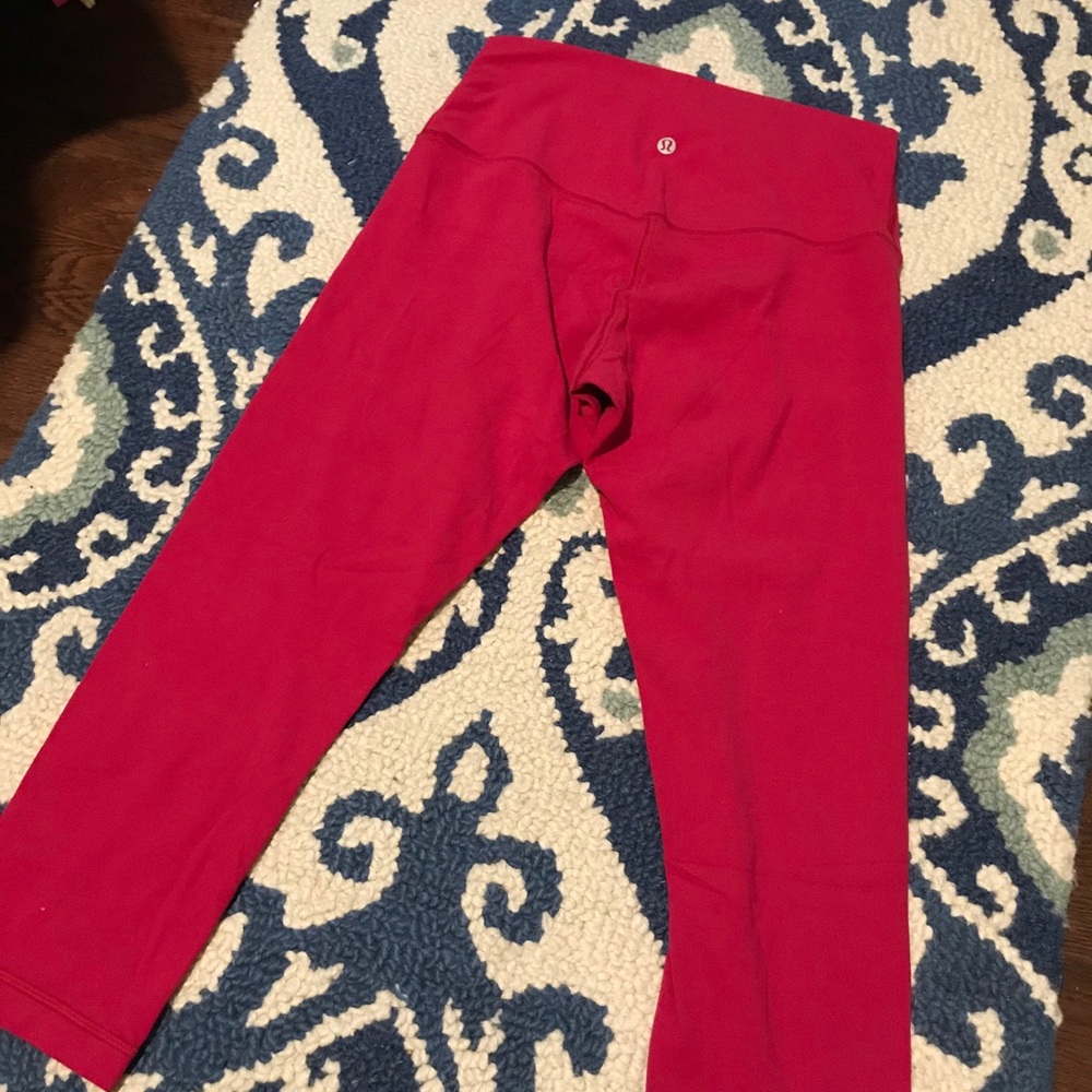 lululemon athletica Red Capris - Picture 4 of 8